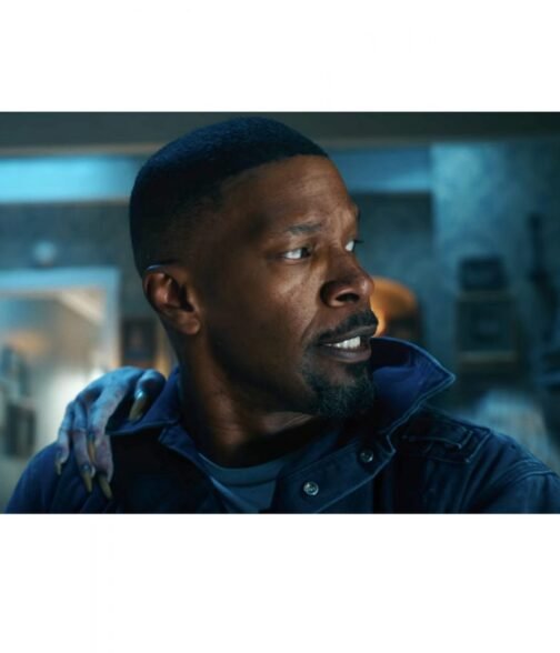 Jamie Foxx Day Shift Denim Blue Jacket - Image 3