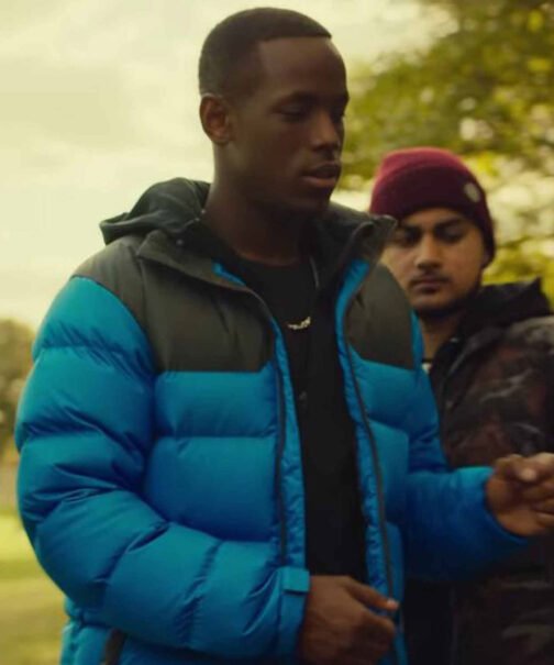 Top Boy Micheal Ward Puffer Jacket - Image 8