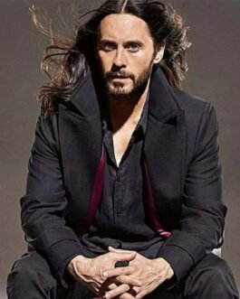 Morbius Jared Leto Black Wool Trench Coat