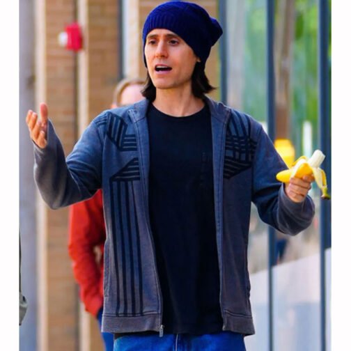 Adam Neumann Wecrashed Fleece Gray Jacket - Image 8