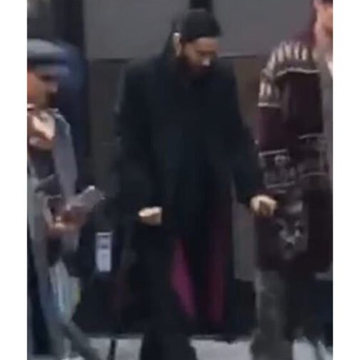 Morbius Jared Leto Black Wool Trench Coat - Image 5
