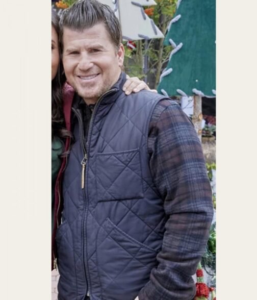 You Me & The Christmas Jason Hervey Quilted Vest - Image 5