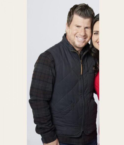 You Me & The Christmas Jason Hervey Quilted Vest - Image 4