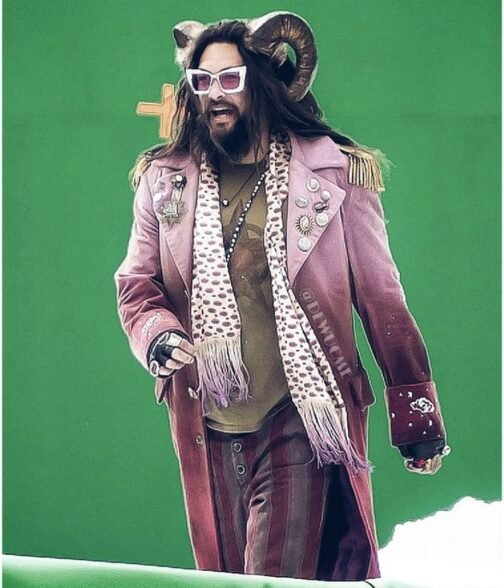 Slumberland Jason Momoa Burgundy Coat - Image 25