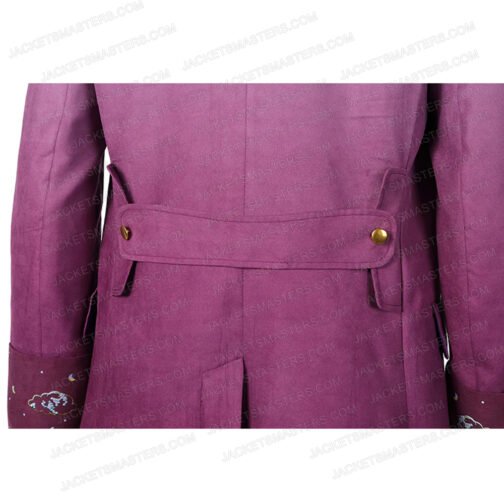 Slumberland Jason Momoa Burgundy Coat - Image 10