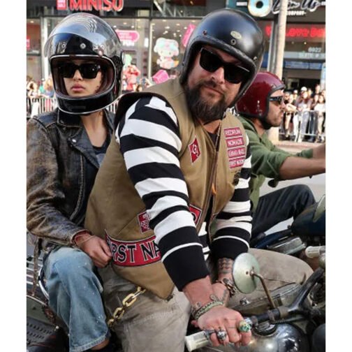 Jason Momoa The Bikeriders Premiere Vest - Image 8