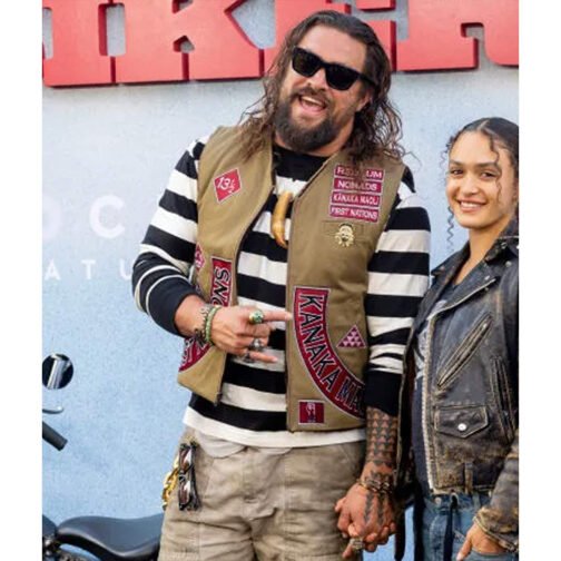 Jason Momoa The Bikeriders Premiere Vest - Image 2