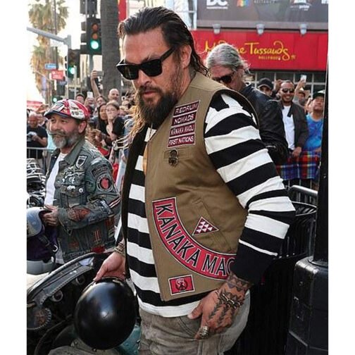 Jason Momoa The Bikeriders Premiere Vest - Image 6