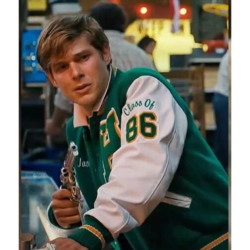 Stranger Things Jason Varsity Jacket - Image 8