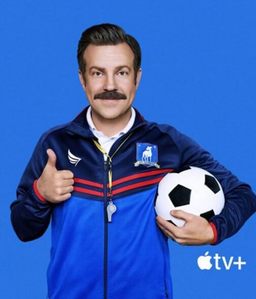 Ted Lasso Jason Sudeikis Blue Jacket - Image 15