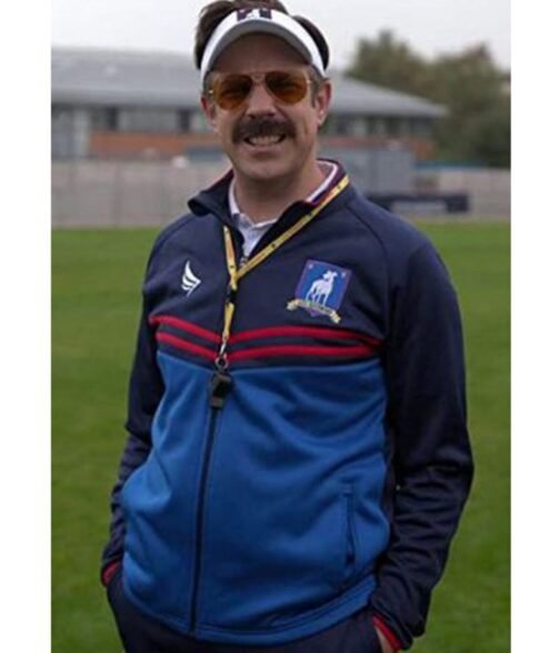 Ted Lasso Jason Sudeikis Blue Jacket - Image 11