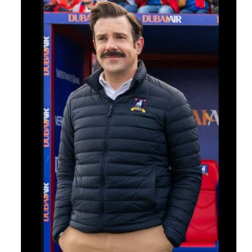 Ted Lasso Jason Sudeikis Season 02 Puffer Jacket - Image 2