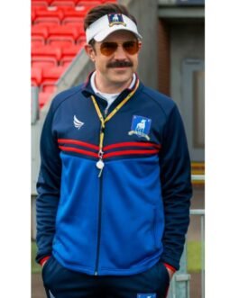 Ted Lasso Jason Sudeikis Blue Jacket