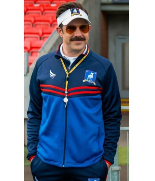 Ted Lasso Jason Sudeikis Blue Jacket - Image 2