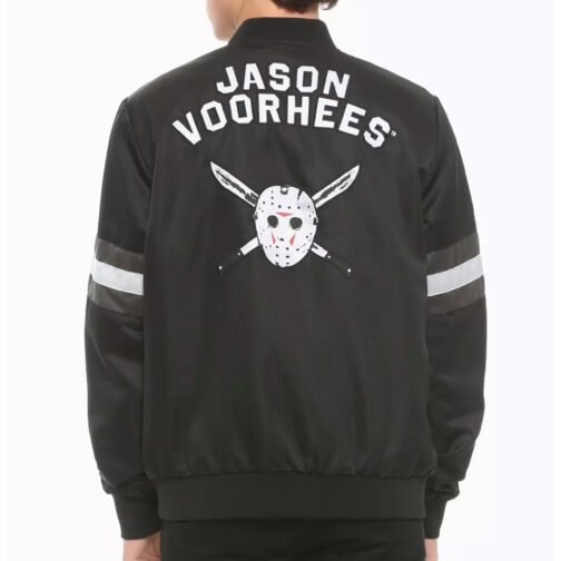 Jason Voorhees Friday The 13th Bomber Jacket - Image 4