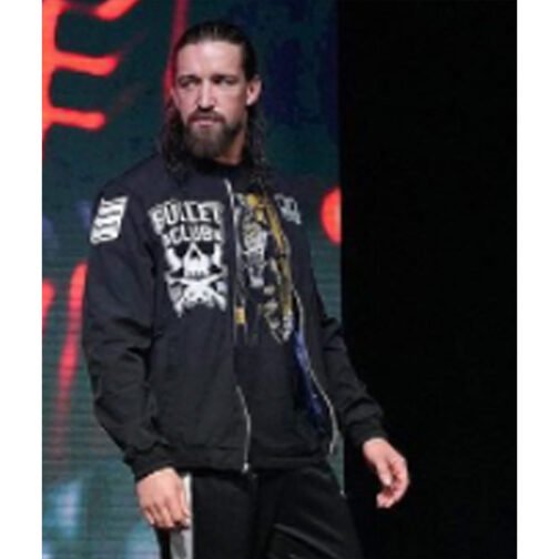 Jay White Bullet Club Bomber Jacket - Image 4