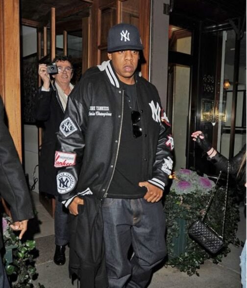 Yankee Jay Z Letterman Jacket - Image 2