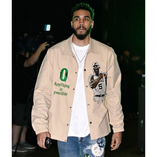 Boston Celtics Jayson Tatum Jacket - Image 4