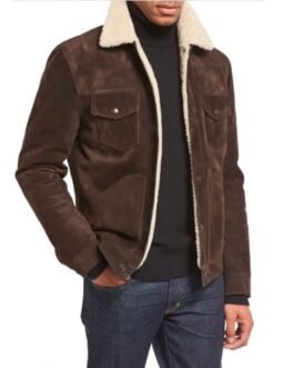 Bruce Springsteen Jeep Ad Brown Suede Jacket