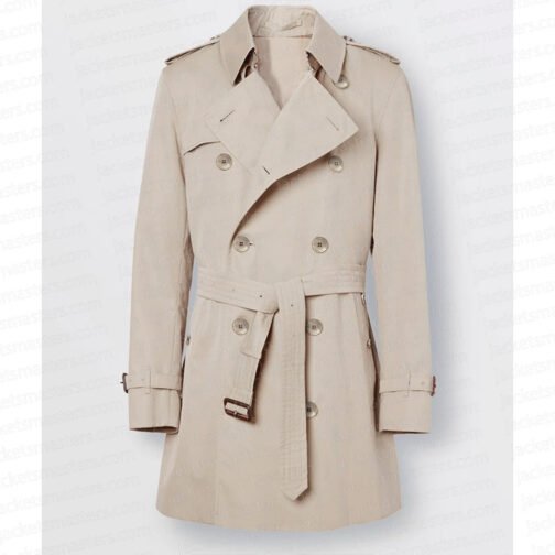 Alain Delon Le Samourai Double Breasted Coat - Image 5