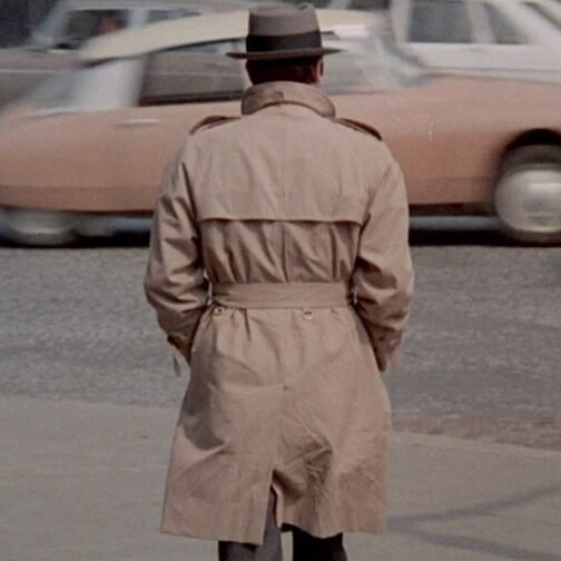 Alain Delon Le Samourai Double Breasted Coat - Image 10