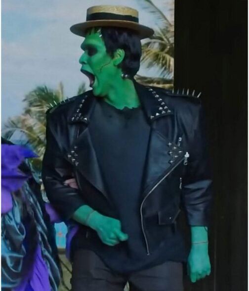 Jeff Daniel Phillips The Munsters Studded Leather Jacket - Image 4