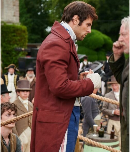 Matt Hookings Prizefighter Burgundy Wool Tailcoat