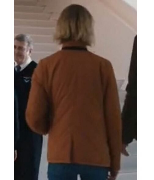 Jen Landon FBI Most Wanted Brown Quilted Jacket - Image 12