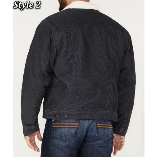 Big Sky S03 Jensen Ackles Corduroy Jacket - Image 6