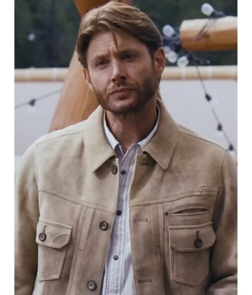 Jensen Ackles Big Sky Season 3 Suede Leather Jacket - Image 8
