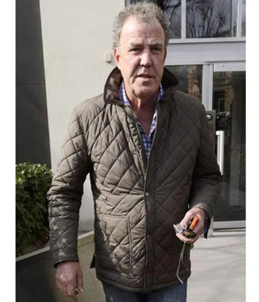 Jeremy Clarkson Clarkson’s Farm Diamond Brown/Black Jacket - Image 4