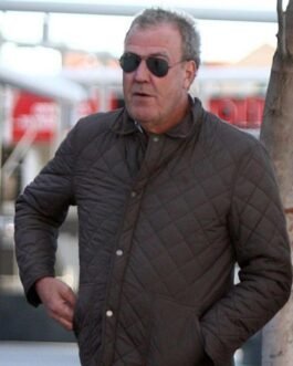 Jeremy Clarkson Clarkson’s Farm Diamond Brown/Black Jacket