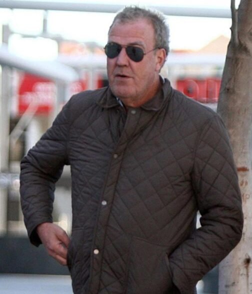 Jeremy Clarkson Clarkson’s Farm Diamond Brown/Black Jacket - Image 2