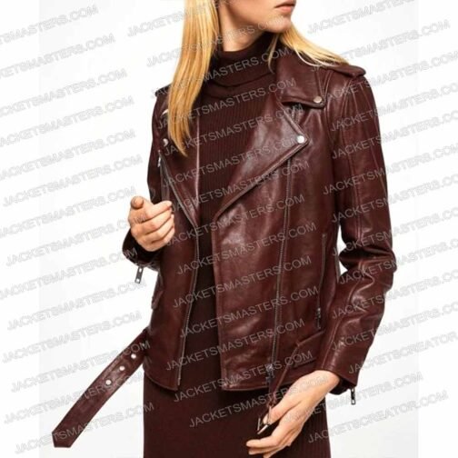 Lisette Olivera National Treasure Leather Jacket