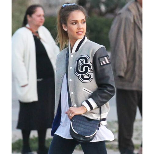 Opening Ceremony Jessica Alba Classic Varsity Jacket - Image 2