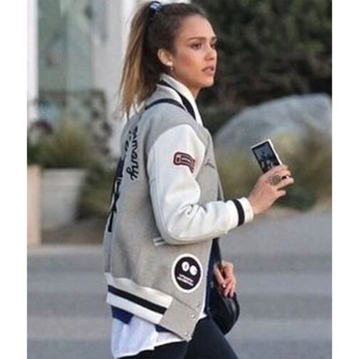 Opening Ceremony Jessica Alba Classic Varsity Jacket - Image 10