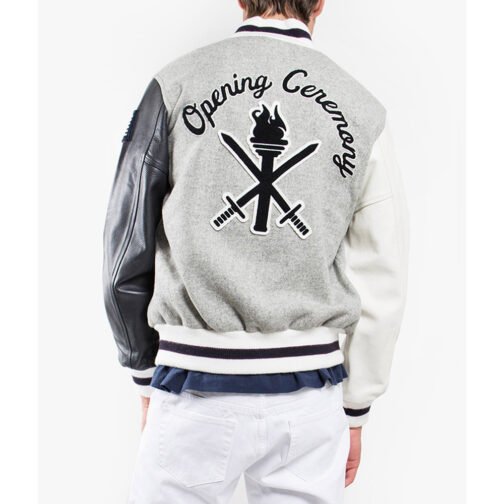 Opening Ceremony Jessica Alba Classic Varsity Jacket - Image 4
