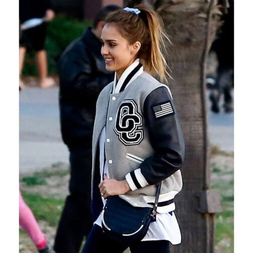 Opening Ceremony Jessica Alba Classic Varsity Jacket - Image 9