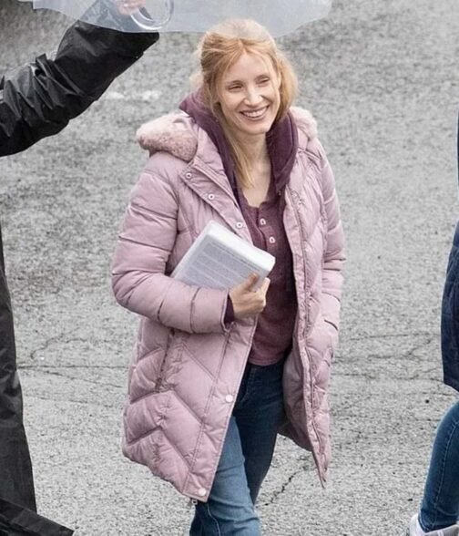 The Good Nurse Jessica Chastain Hooded Jacket - Image 4