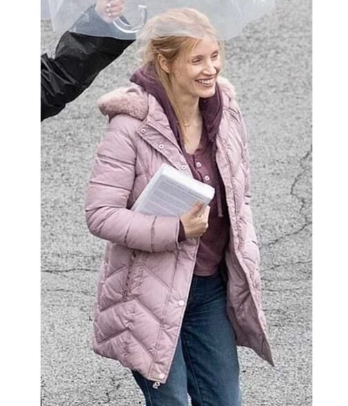 The Good Nurse Jessica Chastain Hooded Jacket - Image 2