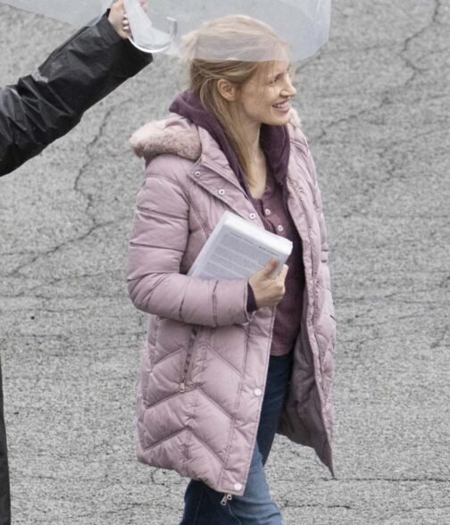 The Good Nurse Jessica Chastain Hooded Jacket - Image 8