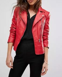 Chef Below Deck Adventure Red Leather Jacket