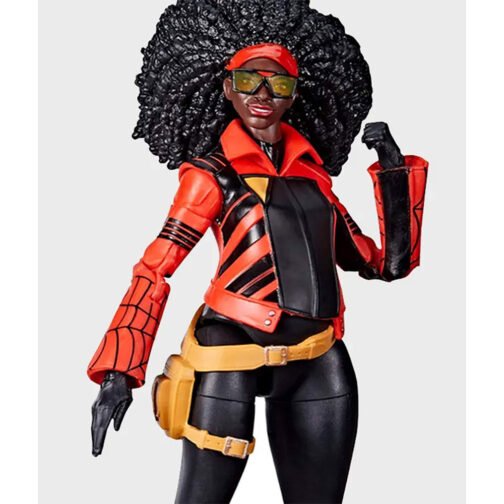 Jessica Drew Across the Spider-Verse Leather Jacket - Image 2