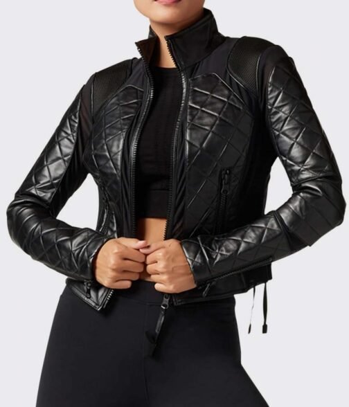 Jada Pinkett Smith The Equalizer Leather Jacket - Image 5