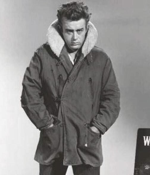Jett Rink Giant Shearling Cotton Peacoat - Image 3