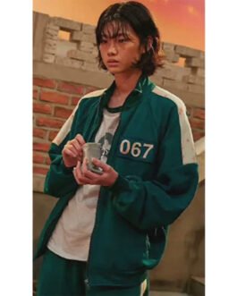 067 Ji-Yeong Squid Game Green Track Jacket
