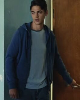 Fiennes Tiffin First Love Hero Blue Hoodie