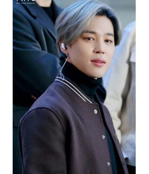 Celine Jimin Dynamite BTS Teddy Bomber Jacket - Image 8