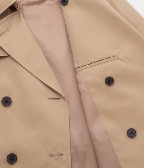 Batgirl JK Simmons Belted Cotton Coat - Image 8