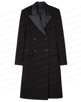 Doctor Who Jodie Whittaker Black Wool Coat